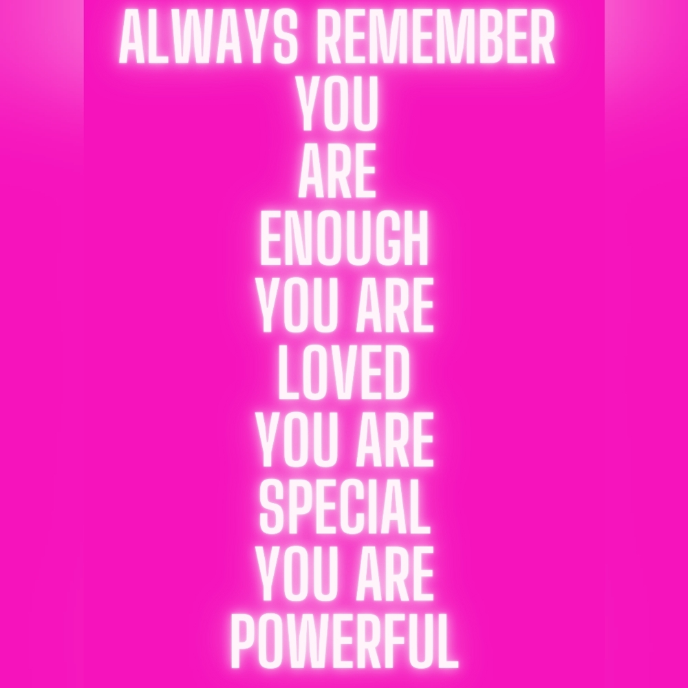 Special Reminder, Self-care